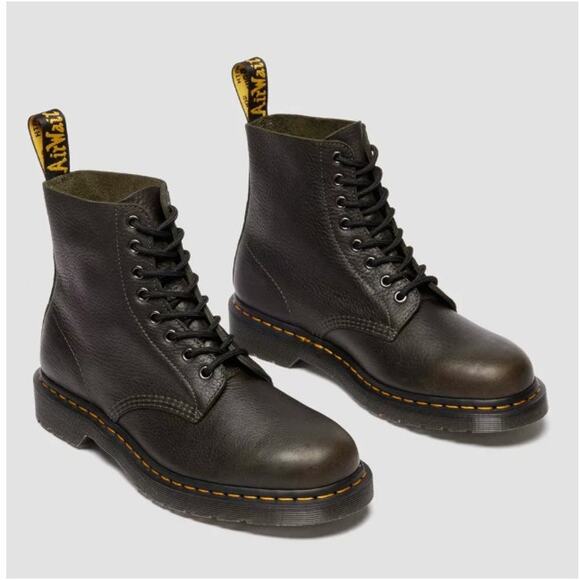 Dr. Martens 1460 Pascal Ambassador Soft Leather Boots Black Size 6 L 5 M NIB - Picture 1 of 16